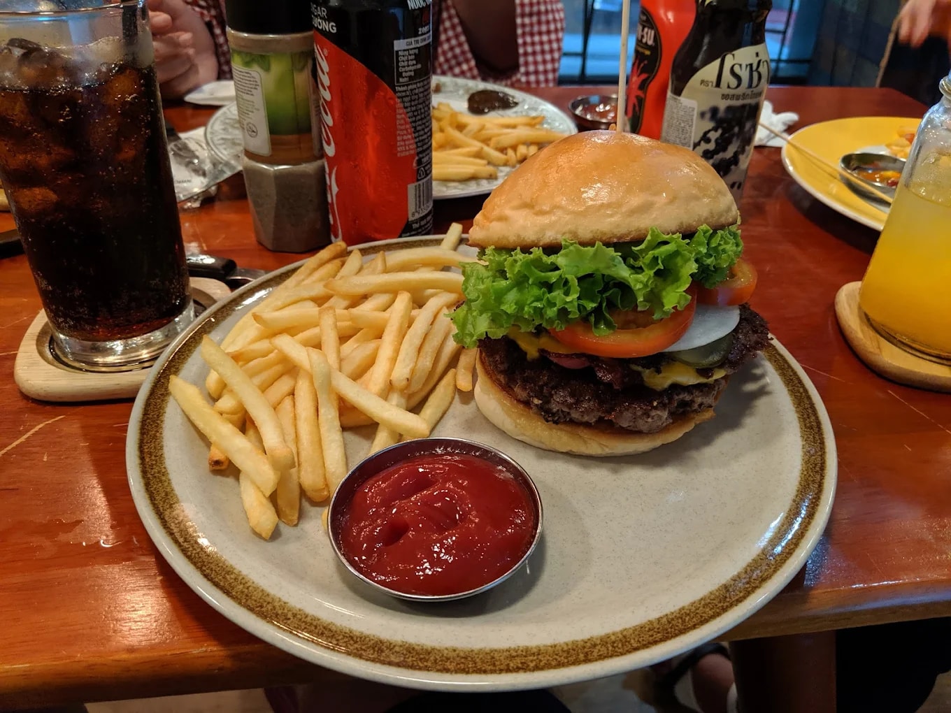 Well-crafted in both flavor and presentation, the Burger Joint Saigon’s burgers are a favorite among many diners 